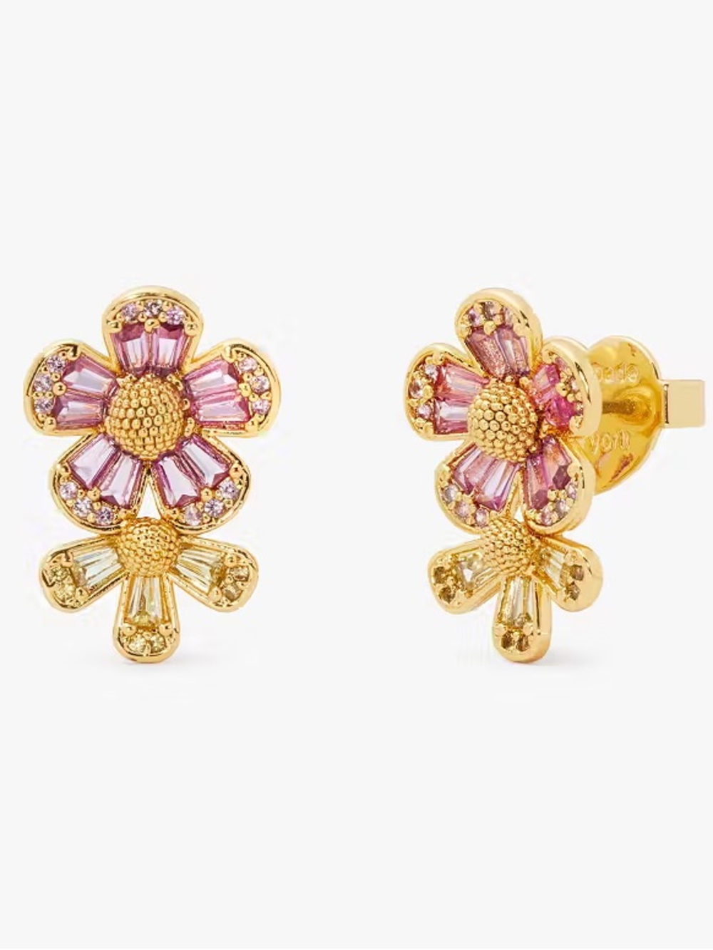 KATE SPADE NEW YORK ♠️ FLURETTE MULTI DOUBLE STUD EARRINGS 🌼 - Picture 3 of 9
